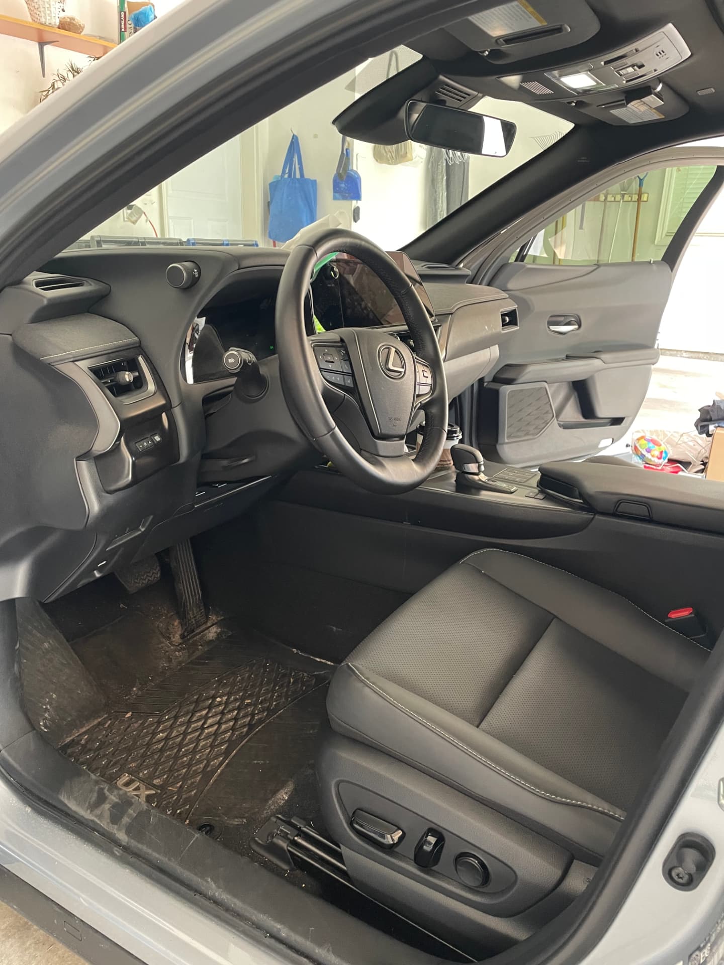Car Detailing · Interior full detail - Before